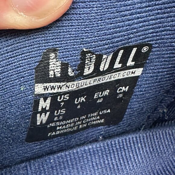 NOBULL Outwork Womens Size 8.5 Shoes Navy Blue Training Athletic Gym CrossFit - Picture 8 of 8